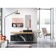 Eclipse Badezimmerschrank H200xB141,4xP50 cm Zusammensetzung ECL 03 - Hafro - Geromin