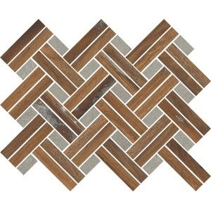 INFUSION NUT MOSAIQUE BRAID  25,5x33,5 -  J90585 Ceramiche Rondine CERAMICA RONDINE - 1