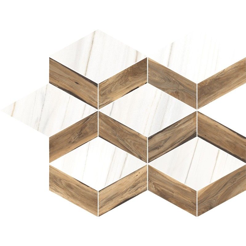 SHERWOOD WALNUT TRIANGLE  24x30 -  J91122 Ceramiche Rondine CERAMICA RONDINE - 1