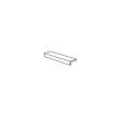 BALTIC DARK GREY ELEMENTO A ELLE INCOLLATO GRIP  30x120x5 -  J89872 Ceramiche Rondine CERAMICA RONDINE - 1