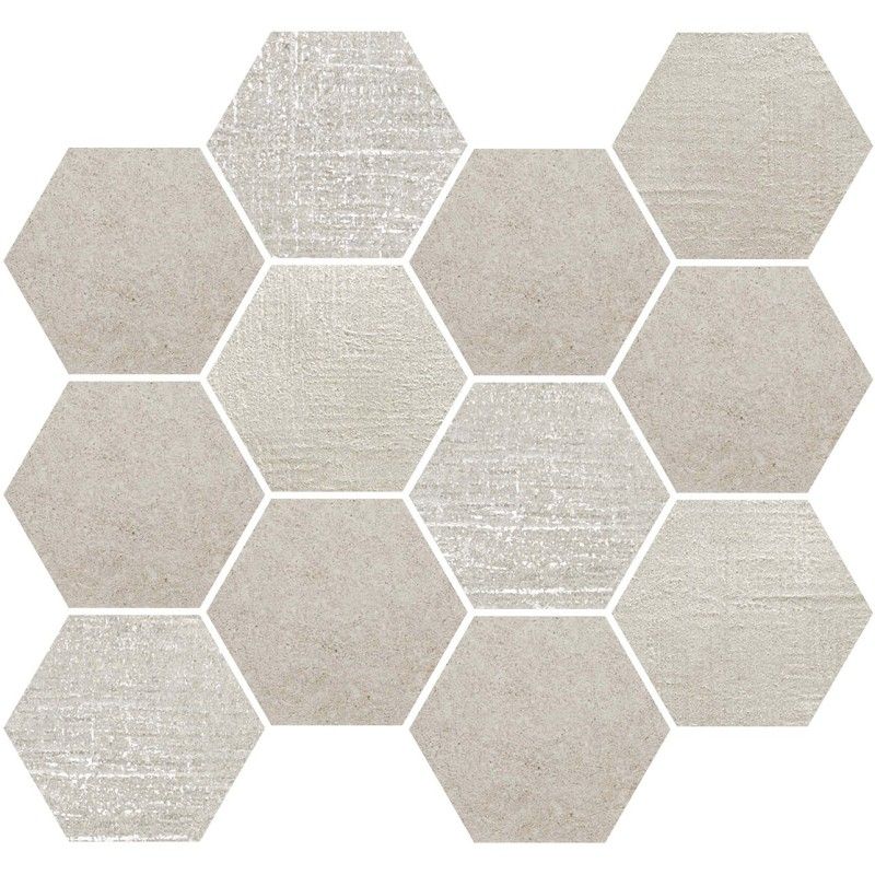LOFT BEIGE MOSAIC ESAGONA  35x30,3 -  J89339 Ceramiche Rondine CERAMICA RONDINE - 1