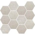 LOFT BEIGE MOSAIC ESAGONA  35x30,3 -  J89339 Ceramiche Rondine CERAMICA RONDINE - 1