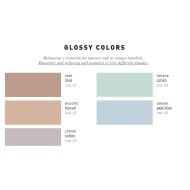 Aufsatz Waschbecken Glaenzed Weiss  QUADRO 46 46X41 COGNAC Artceram