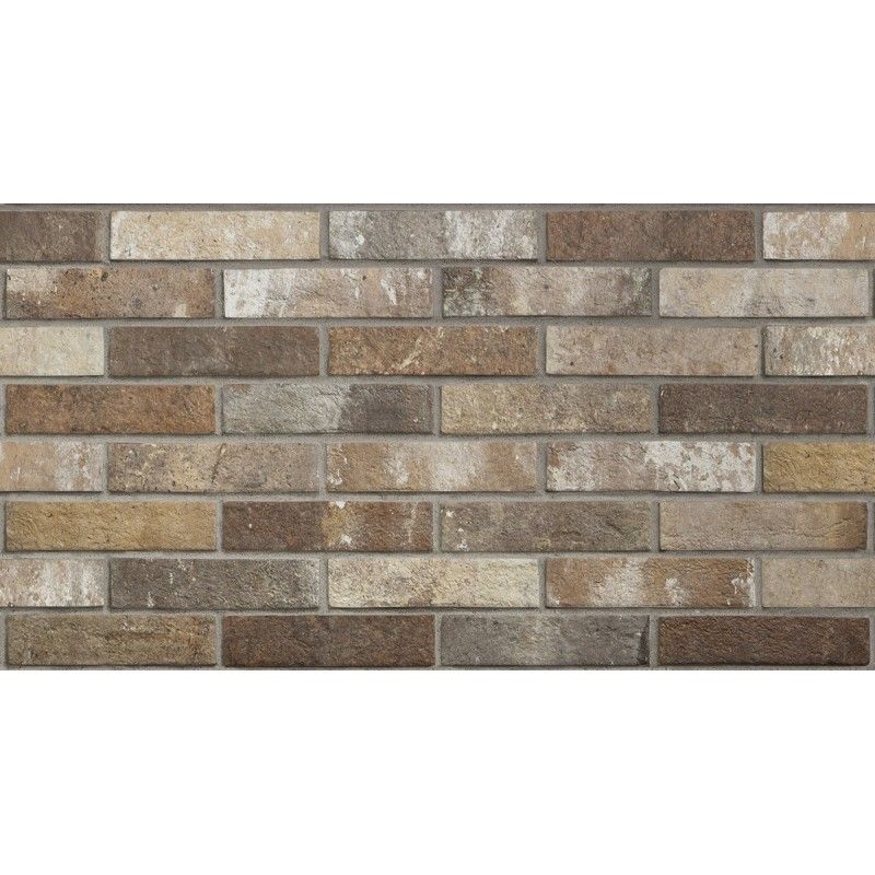 LONDON MULTICOLOR BRICK  6x25 -  J85877 Ceramiche Rondine CERAMICA RONDINE - 1