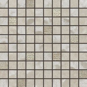PIETRE DI FIUME BEIGE MOSAIQUE MIX  30x30 -  J86880 Ceramiche Rondine CERAMICA RONDINE - 1