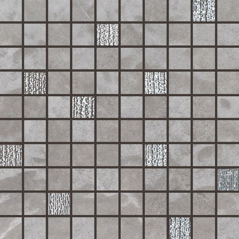 PIETRE DI FIUME GRIGIO MOSAIC MIX  30x30 -  J86881 Ceramiche Rondine CERAMICA RONDINE - 1