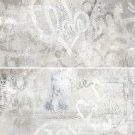 VOLCANO GRAFFITI MIX WHITE RETTIFICATO  30x60 -  J86796 Ceramiche Rondine CERAMICA RONDINE - 1