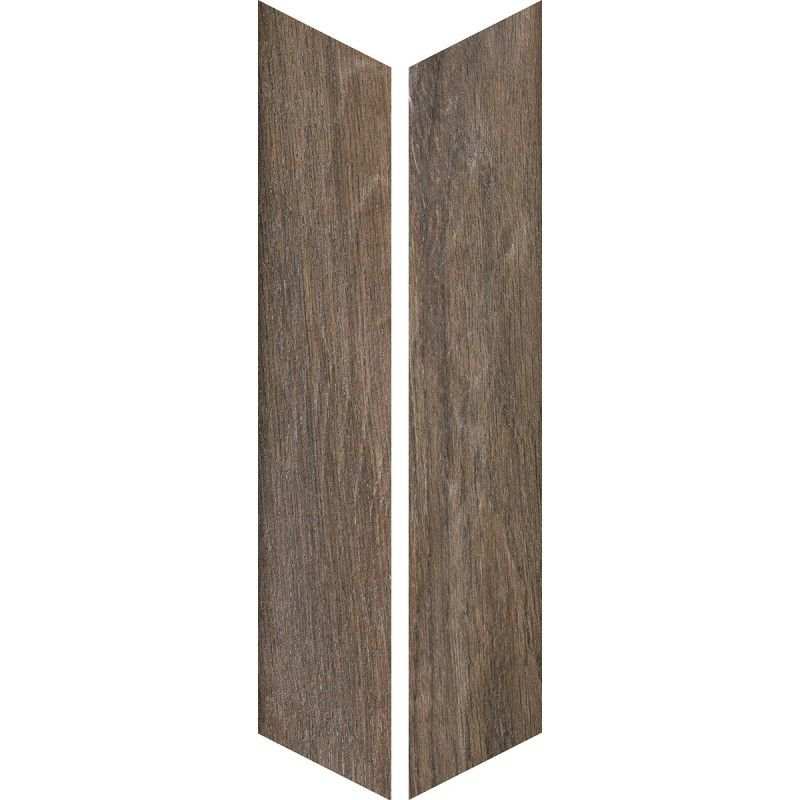 VINTAGE BRUNE CHEVRON  7,5x40,7 -  J86582 Ceramiche Rondine CERAMICA RONDINE - 1