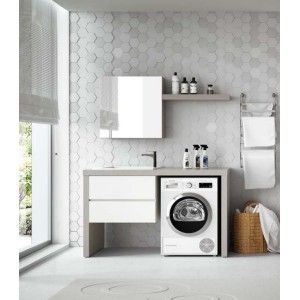 Wäscheschrank - Store - H200xL147xP65 cm Zusammensetzung STO 04 - Hafro - Geromin