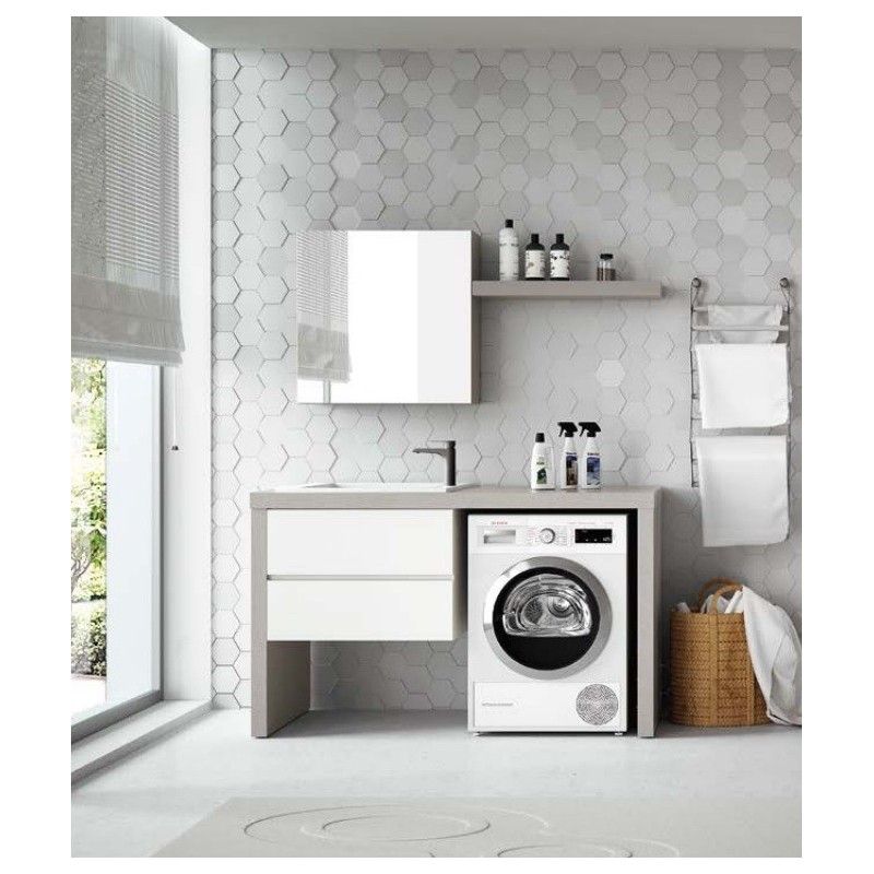 Wäscheschrank - Store - H200xL147xP65 cm Zusammensetzung STO 04 - Hafro - Geromin