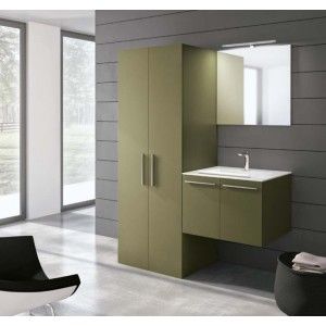 Wäscheschrank - Store - H200xL140,3xP65 cm Zusammensetzung STO 13 - Hafro - Geromin