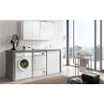 Wäscheschrank - Store - H200xL200xP65 cm Zusammensetzung STO 17 - Hafro - Geromin