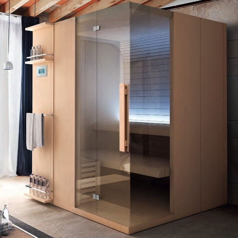 CUNA Sauna 120x127xH.204 Angolo/Parete - Hafro - Geromin