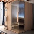 CUNA Sauna 120x127xH.204 Angolo/Parete - Hafro - Geromin