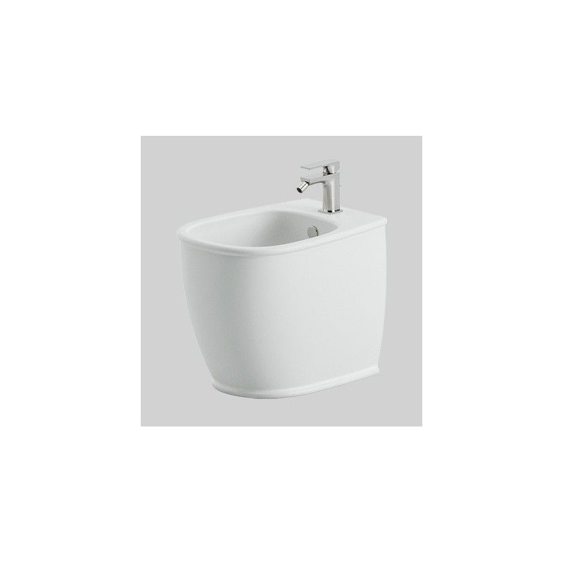 ARTCERAM ATELIER BACK TO WALL BIDET 1 HOLE GLOSSY WHITE