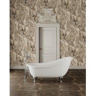 Regina Bathtub in cast iron without holes 163.5LxH81xD79 with Decò foot DEVON&DEVON - 1