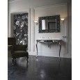 Jacqueline Waschtisch  mit Marmorplatte carraraweiß und Metallgestell Chrom L108xH93,5xD58,2 DEVON&DEVON - 1