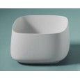 Basin portant Blanc brillant  COGNAC QUADRO 43 Artceram