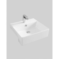 LAVABO SEMINCASSO QUADRO 50  Artceram