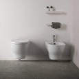 GSG BOX WC SUSPENDU Siège de toilette  KIT DE FIXATION ET SUPPORTS INCLUS