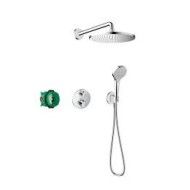 Croma   Duschsystem 280 1 Strahl Ecostat S Hansgrohe
