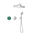 Croma   Duschsystem 280 1 Strahl Ecostat S Hansgrohe