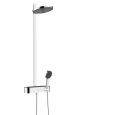 PULSIFY S Showerpipe 260 2 jets with Hansgrohe Shower Tablet Select 400