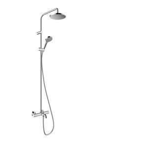 Hansgrohe VERNIS BLEND Showerpipe 200 1jet avec bain thermostatique Hansgrohe CHROME
