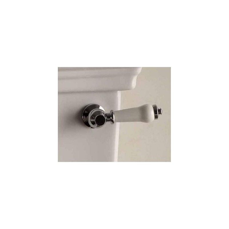 Rose Collection Hebel für Tiefliegender Spülkasten und WC Kombination L3,2xH4,4xD9,8 mit Finitur Chrom DEVON&DEVON - 1