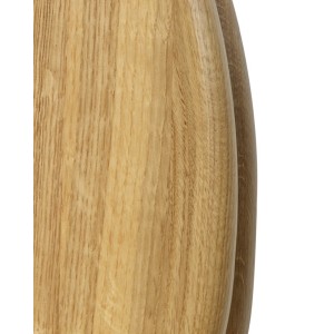 Rose Collection Sedile quercia massello L36,5xD41 con cerniera Cromo