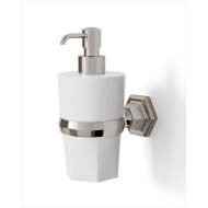 Jubilee Dispenser Porte Savon L8xH17,3xD12,8 avec Finitions Chrome
