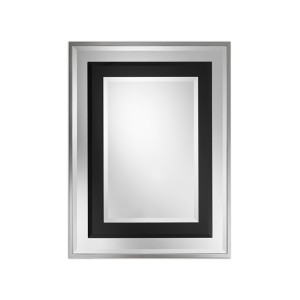 Cadre Miroirs Venise Miroir en superposition de verre coloré et verre miroir L76xH96xP4,5 DEVON&DEVON - 1