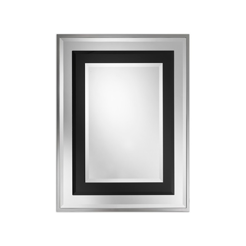 Frame Mirrors Venice Specchio in sovrapposizione di vetro colorato e vetro specchiato L76xH96xD4,5 DEVON&DEVON - 1