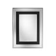 Frame Mirrors Venice Spiegel in Überlappung von farbigem Glas und verspiegeltem Glas L76xH96xT4,5 DEVON&DEVON - 1