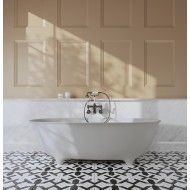 DOVE Vasca freestanding in White Tec Plus L170,5 x H52,8 x D84,6 DEVON&DEVON - 1