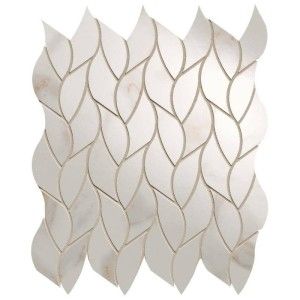 ROMA GOLD CALACATTA ORO LEAVES MOSAIQUE 25,9X30,9   - fQMQ Fap Ceramiche FAP CERAMICHE - 1