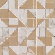 ROMA GOLD CALACATTA DELICATO/ONICE MIELE SLASH MOSAIC 30,5X30,5  - fQKM Fap Ceramiche FAP CERAMICHE - 1