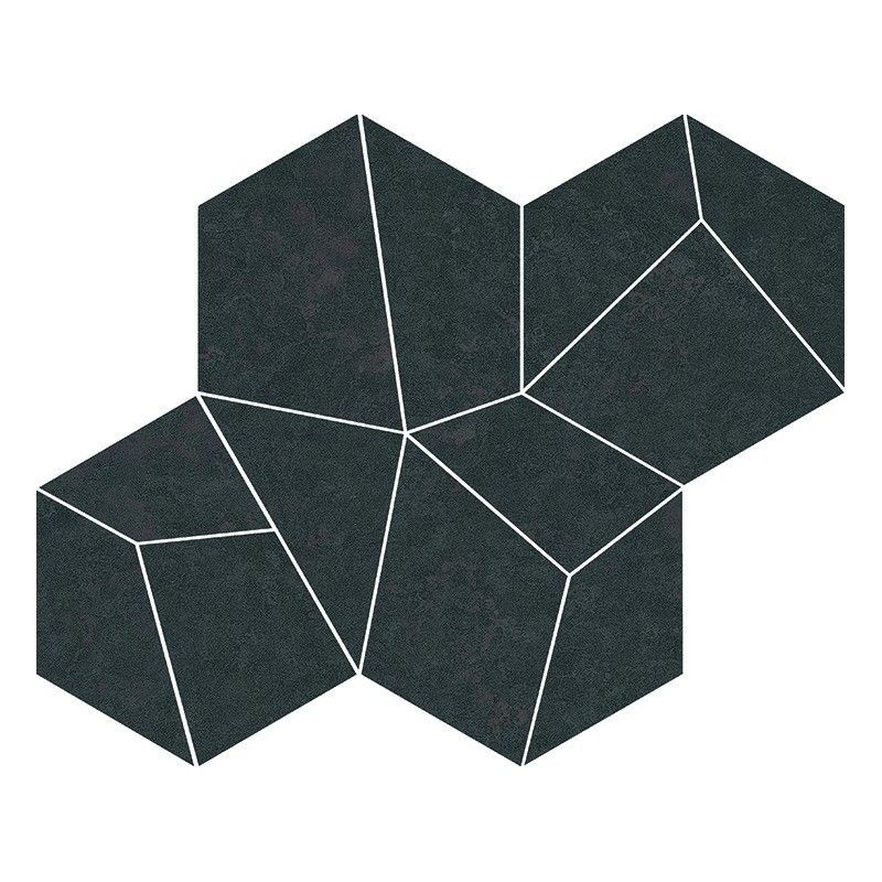 SLATE ANTHRACITE NAT MOSAICO TRENCADIS 42X34 - APARICI APARICI CERAMICA - 1