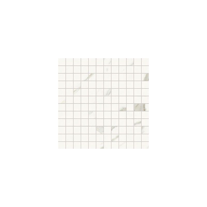 AESTHETICA Bianco Mosaik 30x30 Glattes natuerliches rektifiziertes  - LA FAENZA MK.AE EXT6 30 LA FAENZA - 1