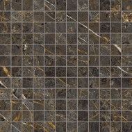 AESTHETICA MARRONE GRIGIO Mosaico 30x30  Naturale  - LA FAENZA MK.AE GOL6 30 LA FAENZA - 1