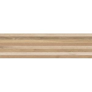 DAMA Almond 20x74  Naturel Rectifié Structuré - LA FAENZA DAMA6 2074MIX LA FAENZA - 1
