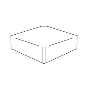 TRAIL18 Elle Element  20x20x4 Greige Structuree - Ceramica d'Imola PIAS GRE18 AE20 CERAMICA D'IMOLA - 1