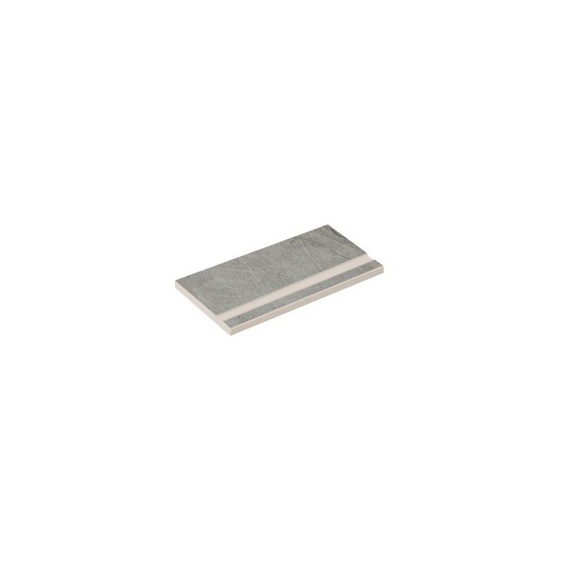 VIBES Schwimmbecken Umrandung 30x60 Grigio scuro Strukturiert - Ceramica d'Imola VIBES BP60DG AS CERAMICA D'IMOLA - 1