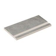 VIBES Schwimmbecken Umrandung 30x60 Grigio scuro Strukturiert - Ceramica d'Imola VIBES BP60DG AS CERAMICA D'IMOLA - 1