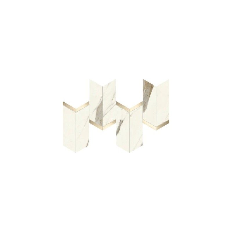 Marvel X Calacatta Sublime Mosaico Chevron Lappato 19,2x46,3 - Atlas Concorde AF8X CERAMICHE ATLAS CONCORDE - 1