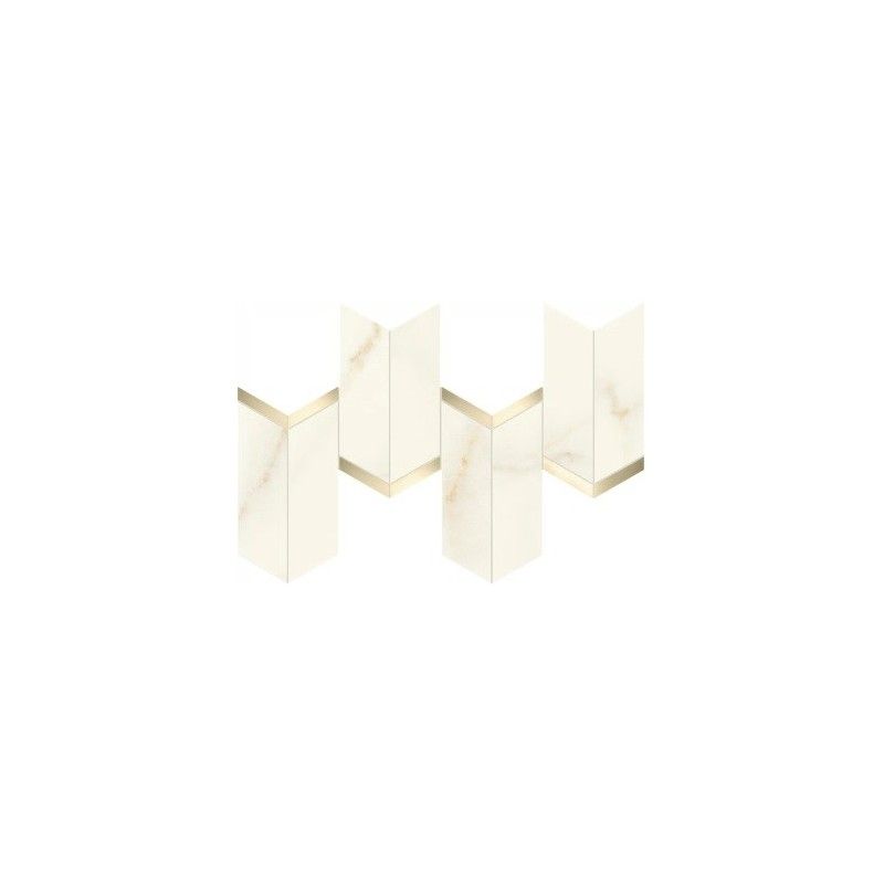 Marvel X Calacatta Apuano Mosaic Chevron Lapped 19,2x46,3 - Atlas Concorde AF8W CERAMICHE ATLAS CONCORDE - 1