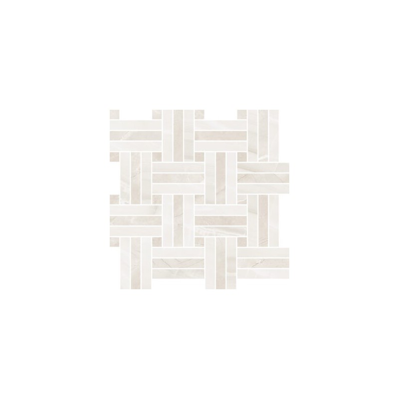 EXTRA MOSAIC INTRECCIO ONICE/BEIGE POLISHED  30X30 - Novabell EXT331L NOVABELL - 1