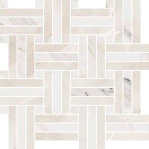 EXTRA MOSAIQUE INTRECCIO BEIGE/CALACATTA POLI  30X30 - Novabell EXT441L NOVABELL - 1