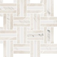 EXTRA MOSAIC INTRECCIO BEIGE/CALACATTA POLISHED  30X30 - Novabell EXT441L NOVABELL - 1