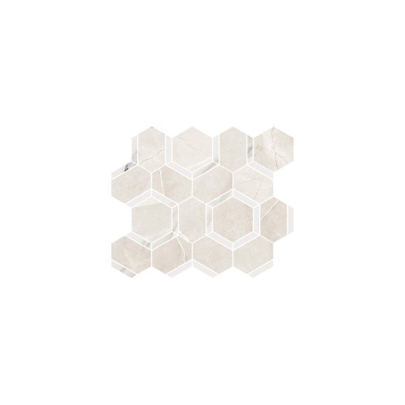 EXTRA ESAGONA MIX BEIGE/CALACATTA POLIERT  39,2X34,5 - Novabell EXT447L NOVABELL - 1